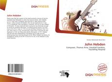 John Hebden kitap kapağı