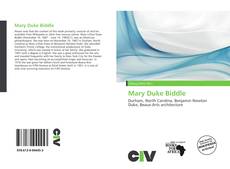 Mary Duke Biddle kitap kapağı