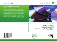 Copertina di Marion Scott (Musicologist)