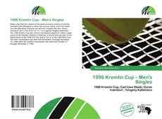 Borítókép a  1996 Kremlin Cup – Men's Singles - hoz