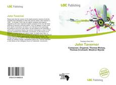 Couverture de John Taverner
