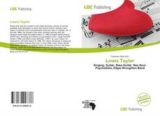 Copertina di Lewis Taylor