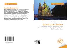 Bookcover of Gavrila Derzhavin