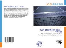 Bookcover of 1996 Stockholm Open – Singles