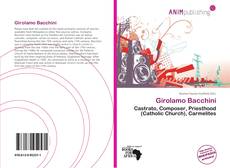 Portada del libro de Girolamo Bacchini