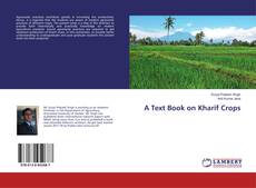 Portada del libro de A Text Book on Kharif Crops