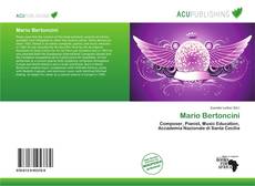 Copertina di Mario Bertoncini