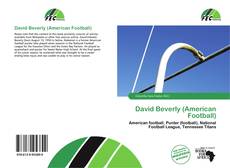 Borítókép a  David Beverly (American Football) - hoz
