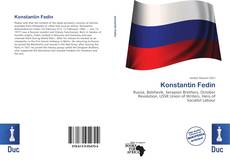 Bookcover of Konstantin Fedin