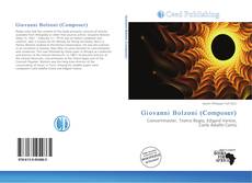 Giovanni Bolzoni (Composer)的封面