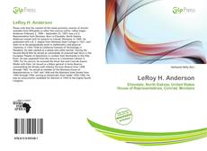 Portada del libro de LeRoy H. Anderson