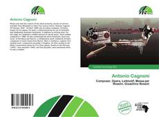 Copertina di Antonio Cagnoni