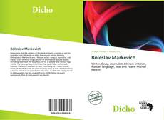 Copertina di Boleslav Markevich