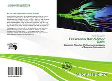 Portada del libro de Francesco Bartolomeo Conti