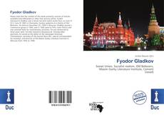 Capa do livro de Fyodor Gladkov 