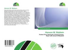 Bookcover of Hanson W. Baldwin