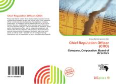 Copertina di Chief Reputation Officer (CRO)