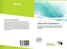 Copertina di Aleksander Zederbaum