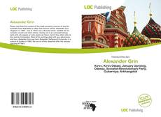 Buchcover von Alexander Grin