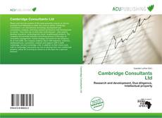 Обложка Cambridge Consultants Ltd