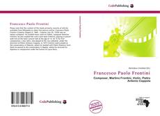 Francesco Paolo Frontini kitap kapağı