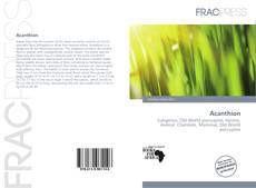 Buchcover von Acanthion
