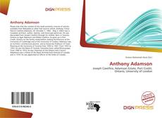 Couverture de Anthony Adamson