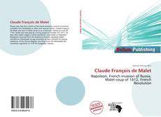 Buchcover von Claude François de Malet