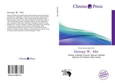 Buchcover von George W. Ahr