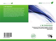 Обложка J. M. Robertson
