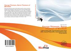 Обложка George Thomson, Baron Thomson of Monifieth