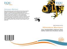 Bookcover of Adenomera Martinezi