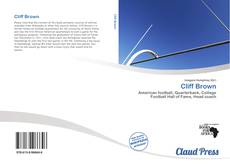 Cliff Brown kitap kapağı