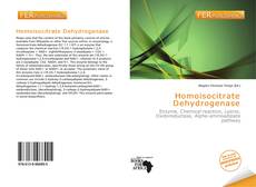 Bookcover of Homoisocitrate Dehydrogenase