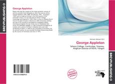 Buchcover von George Appleton