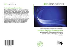 Borítókép a  Jacinto Argaya Goicoechea - hoz