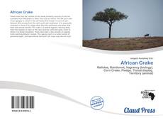 Copertina di African Crake