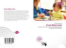 École Maternelle的封面