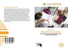 Обложка Maternité (Construction)