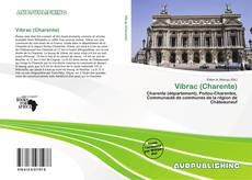 Portada del libro de Vibrac (Charente)