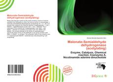 Malonate-Semialdehyde dehydrogenase (acetylating)的封面