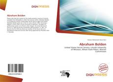 Buchcover von Abraham Bolden