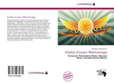 Borítókép a  Giulio Cesare Martinengo - hoz