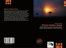 Copertina di African Golden Oriole