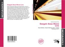 Buchcover von Daegok–Sosa–Wonsi Line