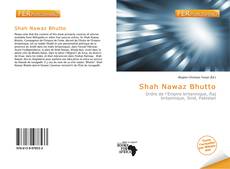 Bookcover of Shah Nawaz Bhutto