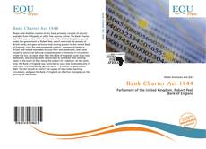 Bookcover of Bank Charter Act 1844