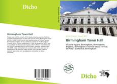 Copertina di Birmingham Town Hall