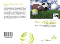Обложка History of Rugby League in South Africa