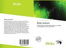 Copertina di Betty Jackson